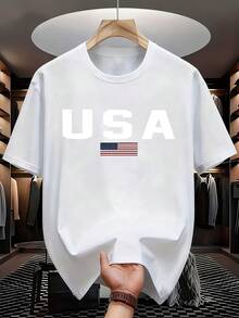 USA Patriot Tee | Bold Flag Graphic | American Street Style - nero - Visualizzare 7