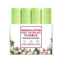 Makeup Remover Cloths, Cleansing, Reusable, Soft & Washable Coral Fleece Microfiber Washcloths/Towel For Face, Eye, Lips, Pack Of 4/6/20, 10 X 10 Inch - Multicolor - View 28