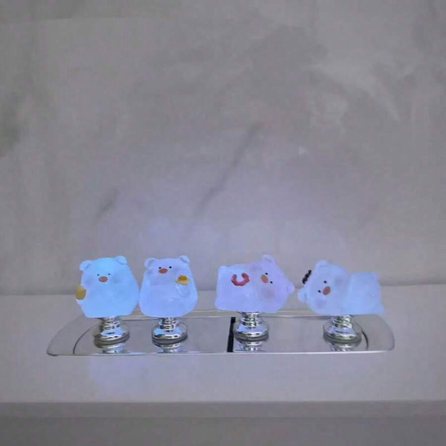 1/2Pcs Random Halloween Toilet Flush Buttons, Cute Ghost Pumpkin Witch Decorative Toilet Press Knob, Nail Friendly Bathroom Tank Accessories - Multicolor - View 1