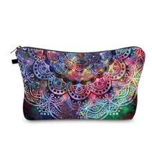 Magical Style Multifunctional Makeup Bag, Portable Travel Cosmetic Storage Organizer Waterproof Toiletry Pouch For Business Trip, Gym, Camping, Daily Commute, Bathroom, Dorm, Vacation & Road Trip For Women Girls,Bedroom Room Decor,Back To School - View 15