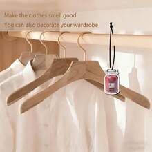 Pink Jar Candle Shaped Hanging Car Air Freshener - A - View 7