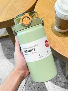 1个高品质双层保温杯，大容量316不锈钢水瓶，户外运动便携防漏杯，容量1000毫升 - 多色 - 查看 10