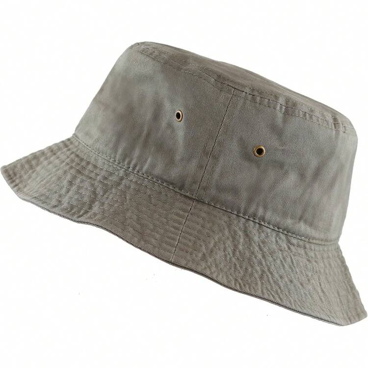 Women Bucket Hat - Gray - View 1