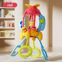 1 Set Rocket-Shaped Baby Activity Toy, Pull String Sensory Toy With Colorful Sliding Balls, Baby Hand Training Toy, Baby Teething Rattle Ball, Ideal Gift - Multicolor - View 13