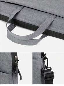 Mochila para Laptop 2026 - Bolsa de Trabalho Profissional - Bolsa de Trabalho Profissional com Alças de Ombro Ajustáveis e Zíper Antifurto, Bolsa para Laptop Impermeável de 14 Polegadas, Essenciais de Volta às Aulas - Multicolorido - Visão 4