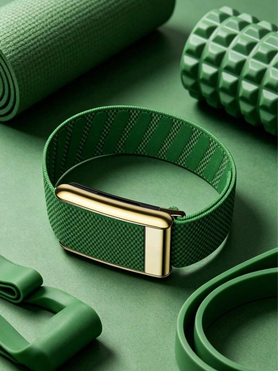5.0/MG SuperKnit Band – Iconic High-Performance Knitted Accessory For Health, Fitness And Wellness Wearables – Not Compatible With 4th Generation - Green - View 1