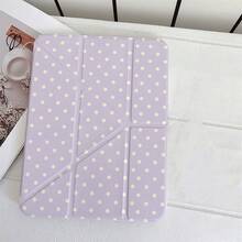 1pc Polka Dot Dual-Sided Tablet Case Compatible With IPad Pro 11/ 10th Generation 10.9-Inch 2022 Smart Case/ Air 13(M3 2025)/ Air 11(M3 2025)/ Air 11(M3 2025)/ 11(A16 2025)/Compatible With Galaxy Tab S10+/S9/A9,Compatible With Samsung Galaxy A9/S9/S7/S18+,Compatible With Huawei Matepad - Multicolor - View 5