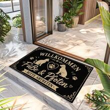 1/2pcs Kitchen Polyester Drainage Floor Mat, Bedroom Carpet, Pet Mat, Suitable For Kitchen, Bathroom, Living Room, Entryway, Balcony Home Decor - Multicolor - View 7