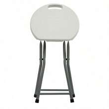 White Folding Stools - Portable And Durable Plastic Foldable Stools For Camping, Kitchen, Desk, Or Outdoor Use, Lightweight Fold Up Stool For Indoor/Outdoor Events And Everyday Seating - 2 Stools - View 11