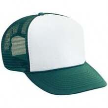 Otto - Gorro de Camionero de Malla con 5 Paneles Frontales de Espuma de poliéster - Ryl/Blanco/Ryl - Ver 17