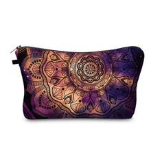 Magical Style Multifunctional Makeup Bag, Portable Travel Cosmetic Storage Organizer Waterproof Toiletry Pouch For Business Trip, Gym, Camping, Daily Commute, Bathroom, Dorm, Vacation & Road Trip For Women Girls,Bedroom Room Decor,Back To School - View 17