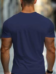 Men'S  Pattern Poker A Print Regular Fit T-Shirt - 白色 - 查看 11
