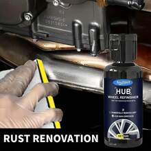 Multi-Function Wheel Rim Repair Kit, Professional Repair Paste + Polishing Tool Set, Fixes Scratches, Rust, And Fading Issues, Easy DIY Refurbishment - Rust Remover + Polishing Sponge Set - View 1