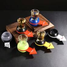Juego de Ruleta para Beber, Juguete Divertido para Beber, Juego de Beber con Puntero de Castigo, Accesorio de Juego de Ruleta Rusa para Beber, Adecuado para Reuniones de Fiesta, Juego de Fiesta para Beber con Amigos - Multicolor - Ver 12