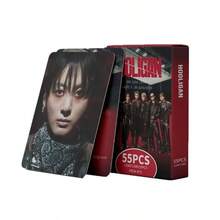 55件/盒 限定版 Taehyung 粉絲支持禮品，收藏相卡、貼紙，節日禮物，超級帥氣的 Taehyung，快來購買吧！ - 1PC - 查看 3