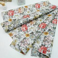 10/20/25/50 Blatt Vintage Garten Muster Seidenpapier, geeignet für DIY Basteln, Partygeschenke, Blumenstrauß Verpackung, Kleidung Verpackung und Geburtstagsgeschenk Dekoration - Stil 1 - Übersicht 3
