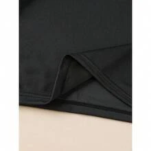Algodón pesado, hombre, motocicleta de salto al atardecer, camiseta - deporte, ocio, viajes - diseño circular con silueta en acción - Negro - Ver 4