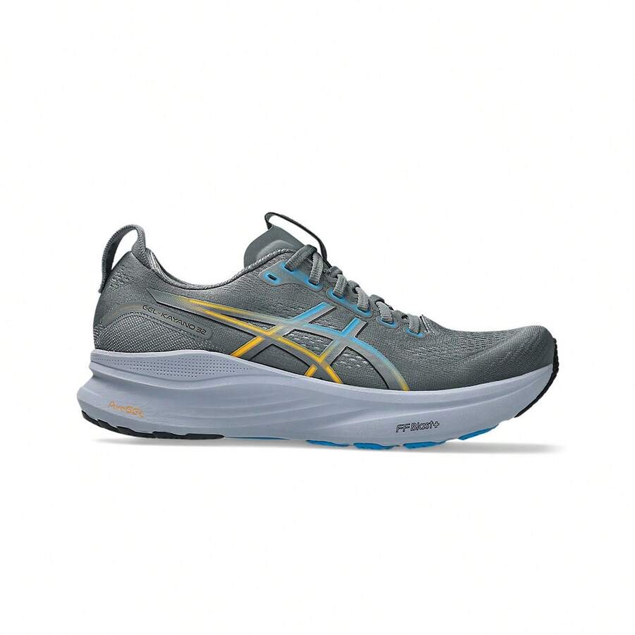 أحذية رياضية كاجوال للجري من ASICS GEL-KAYANO 32 للرجال، خفيفة الوزن وقابلة للتنفس من الشبك - رمادي/أزرق (المقاسات صغيرة، اطلب مقاسًا أكبر) - مشاهدة 1