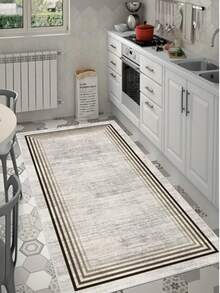 Thalia Home - Non-Slip, Washable, Digitally Printed Rug, Runner, Kitchen Rug - Beige - View 3