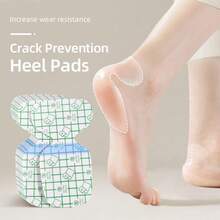 2/10/20/30/40PCS Invisible Moisturizing Heel Pads, Breathable Comfortable Cracked Heel Repair, Suitable For Sensitive Skin Foot Care - Transparent - View 3