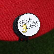 New Golf Ball Marker With Cap Clip Metal Magnetic Golf Hat Clip Ball Marker - Star - View 12
