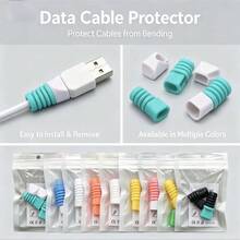 通用充電線保護套，防斷裂數據線保護蓋，適用 與 Android - 資料線保護套 - 查看 5