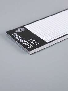 1pc Creative Magnetic Rectangular Fridge Memo Pad, Minimalist Personalized Tear-Off Writable Business Notepad - A - View 6
