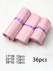 30个粉色飞机造型纸质礼品盒，自粘加厚纯色纸袋，适用于包装服装、文具、派对礼物、学校用品、办公用品、快递和邮寄用品，以及返校季等场合。 - 粉色 - 查看 23