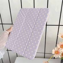 1pc Polka Dot Dual-Sided Tablet Case Compatible With IPad Pro 11/ 10th Generation 10.9-Inch 2022 Smart Case/ Air 13(M3 2025)/ Air 11(M3 2025)/ Air 11(M3 2025)/ 11(A16 2025)/Compatible With Galaxy Tab S10+/S9/A9,Compatible With Samsung Galaxy A9/S9/S7/S18+,Compatible With Huawei Matepad - Multicolor - View 2