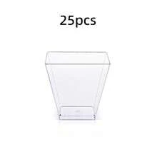 100/75/50/40/30/25/20/10pcs 60ml Dessert Cups, Party Dessert Cups, Suitable For Desserts, Sweets, Pudding, Cheesecake, Mousse, Cake Decoration, Reusable, Suitable For Parties, Gatherings, Birthday Parties, Weddings - Clear - View 17