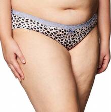 Estampado animal suave/gris ciruela