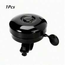 1pc/2pcs Black Metal Bicycle Bell - 100Db Clear Ringing Sound Vintage Style | Easy To Ring And Install Weatherproof Coating | Mini Portable Perfect Cycling Gift Suitable For Mountain Bike/Electric Bike - Multicolor - View 10