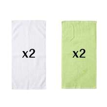 Juego de Toallas y Paños de Limpieza 4/6/8/20 Paquete, Paños de Microfibra Altamente Absorbentes y Suaves al Tacto, Paños de Limpieza Multiusos & Toallas de Mano para Baño, Hotel, Spa y Gimnasio, 10x10 Pulgadas, Multicolor - Multicolor - Ver 41