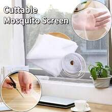 DIY Self-Adhesive Mosquito Net Window Screen, Anti-Insect & Anti-Fly Mesh Curtain For Garden Windows - Multicolor - View 6