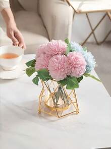 High-End Iron Art Vase Decor, Suitable For Home Living Room, Wedding Decoration, Candlelight Dinner Props, Restaurant Decoration, Home Decor, Vase, Tabletop Decor, Valentine's Day, Wedding, Birthday, Room Decoration, Bedroom Decoration, Wedding Decoration, Home Decor, Home Decor Supplies, Room Decor Supplies, Bedroom Decoration, Tabletop Decoration. - 1PC - View 8