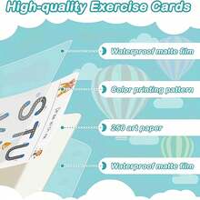 1set Cuaderno de entrenamiento de escritura reutilizable y borrable, libro de práctica de control de movimiento de la mano, material de aprendizaje de habilidades educativas tempranas (el color y la forma son aleatorios) - Multicolor - Ver 4