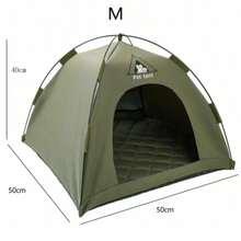 1PC Pet Tent Bed, Dog Tent, Cat Tent, Dog Bed, Cat Bed, Removable And Washable, All-Season, Outdoor Breathable Dome Pet Bed - Multicolor - View 22