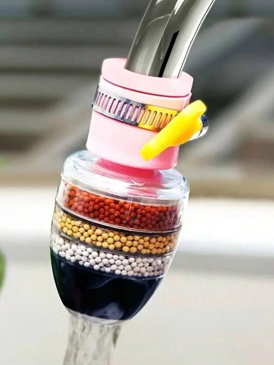 1/2個 6層防濺水龍頭過濾器,超強過濾,居家必備用品 - 彩色 - 查看 1