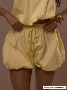 Women Plus Size Sports Dresses - Light Yellow - View 8