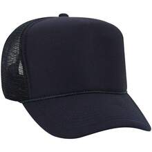 Otto - Gorro de Camionero de Malla con 5 Paneles Frontales de Espuma de poliéster - Ryl/Blanco/Ryl - Ver 40
