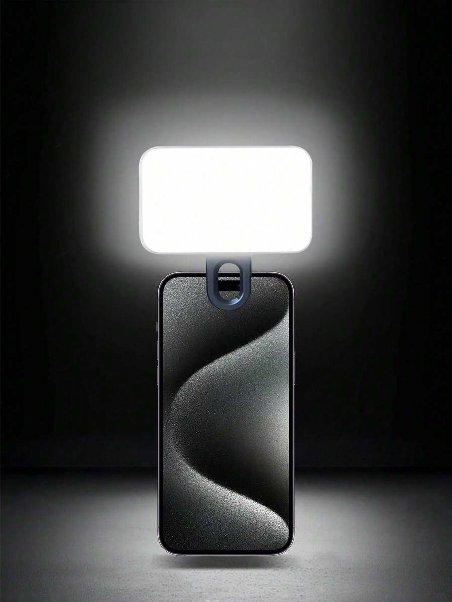Fill-lights Luz de relleno portátil para selfies con clip, adecuada para cámara de teléfono, videoconferencia, 3 modos de iluminación, recargable, compacta, aplicable para computadora portátil/teléfono/tableta/llamada de Zoom/maquillaje, para selfies y transmisión en, luz de relleno portátil