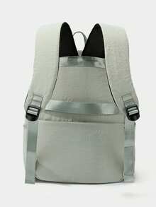 LECEY Women's Middle School High School College Student Large Capacity Backpack - Green - View 5