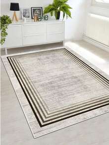 Thalia Home - Non-Slip, Washable, Digitally Printed Rug, Runner, Kitchen Rug - Beige - View 1