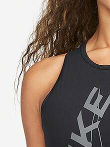 Nike Authentic PRO DRI-FIT Women's Training Cropped Fitted Tank Top FB5262-010 - FB5262-010 - View 5