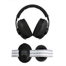 2-In-1 Baby Hearing Protection Earmuffs, Adjustable, Foldable, Noise Reducing, Ultralight, Anti-Noise For Infants - Black - View 1