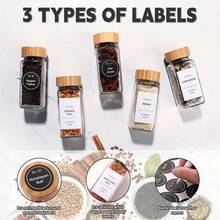 15/24pcs Spice Jars With Label Paper And Lid, 4oz, Spice Empty Bottles With Collapsible Funnel, Glass Condiment Containers, Storage Jars, Commercial Restaurant Kitchen Accessories, Kitchen Condiment Jars - 24pcs - View 6