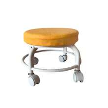 360 Degree Rotating Low Chair - Equipped With Thick Foam Cushion, Suitable For Home Cleaning, Garage Repair, Workspace Cleaning And Outdoor Office (White Model). Suitable For Nail Salons, Foot Massage Parlors And - Multicolor - View 12