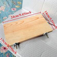 Small Pet Platform With Wooden Perch And Stand - Perch Cage With Stainless Steel Ring - Suitable For Parrots, Small Parrots, Hamsters, Gerbils And Other Small Pets - View 11