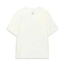 Li-Ning Men's WADE LOADING Gradient Gothic Letter Print Ice-Feel Sun Protection Loose Casual Basketball Short Sleeve T-Shirt AHSW133 - Beige - View 5
