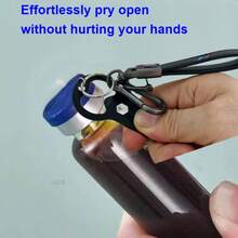 TRTY 4-In-1 Multifunctional Keychain, With D-Shaped Key Ring, Camping Outdoor Beverage Opener, Portable Metal Flat Cap Opener, Car Temporary Emergency Wrench, Interior Seat Accessory, Suitable For Cars, Off-Road Vehicles, Trucks, Motorcycles, Home, Picnic, Party, Office, Warehouse, Etc., Also An Ideal Holiday And Birthday Gift - Multi-functional Keychain - View 10